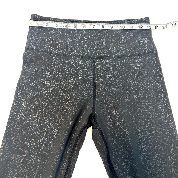 Zyia Light and Tight Black Reflective Stripes Leggings - Picture 7 of 9